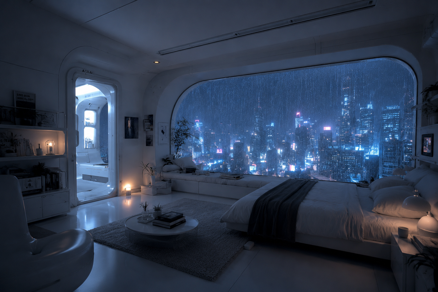 Rainy City Room